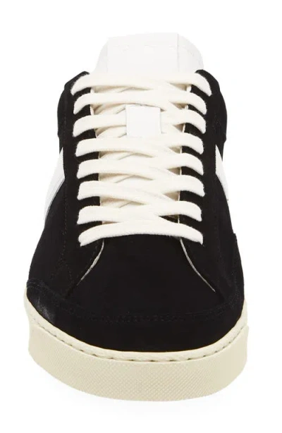 Tom Ford Blake Sneakers Suede Upper Contrast Stripe Rubber Sole In Multi