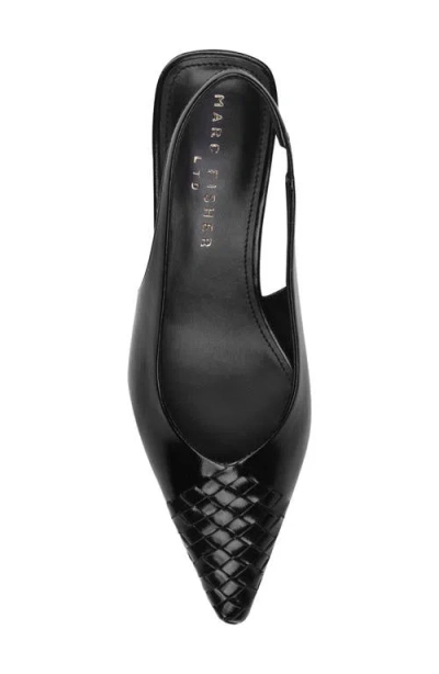Marc Fisher Ltd Rilly Slingback Pump In Black
