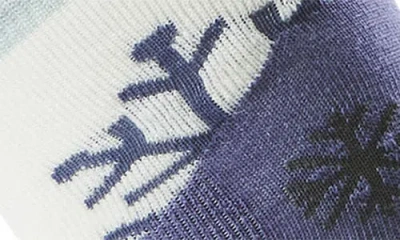 Smartwool Ski Snowpocalypse Pattern Full Cushion Wool Blend Over The Calf Socks In Multi