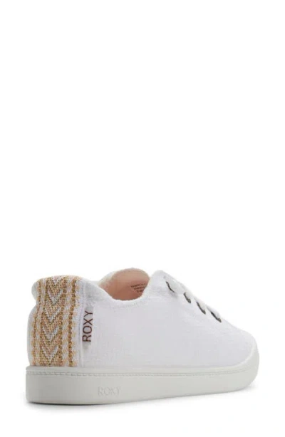 Roxy Bayshore Plus Ii Sneaker In White