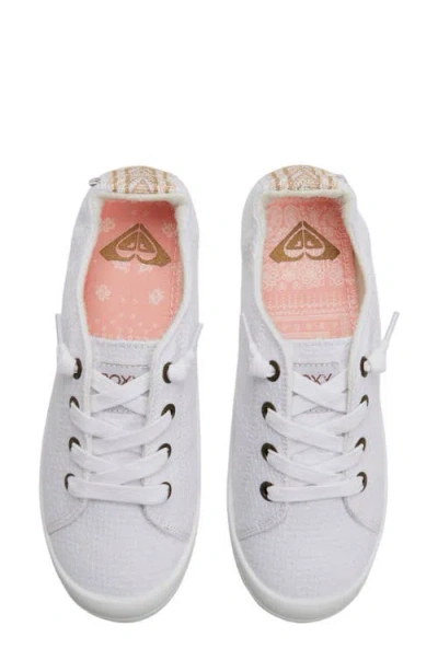 Roxy Bayshore Plus Ii Sneaker In White