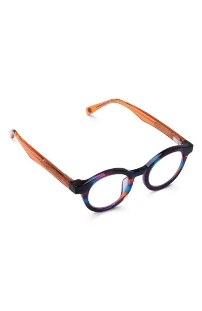 Eyebobs Tv Party 41mm Round Blue Light Blocking Glasses