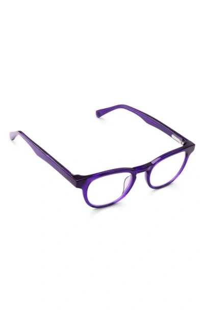 Eyebobs Clearly 46mm Round Blue Light Blocking Glasses