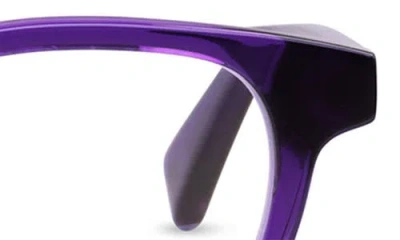 Eyebobs Clearly 46mm Round Blue Light Blocking Glasses