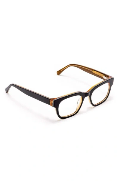 Eyebobs Numero Uno 49mm Rectangualr Readers In Black