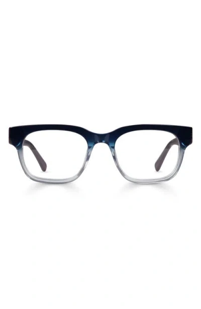 Eyebobs Numero Uno 49mm Rectangualr Readers In Blue