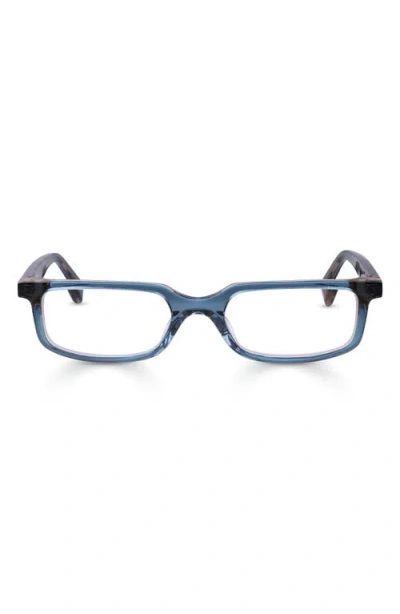 Eyebobs Card Carrier 48mm Rectangular Sunglasses In Blue