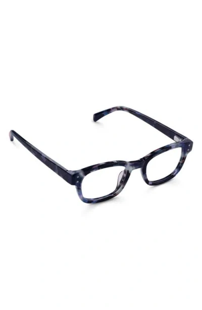 Eyebobs Biff 51mm Square Reading Glasses In Blue