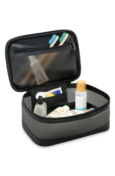 Briggs & Riley Translucent Essentials Toiletry Bag In Black