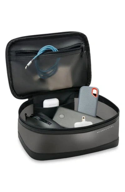 Briggs & Riley Translucent Essentials Toiletry Bag In Black