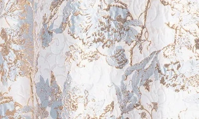 Xscape Evenings Off The Shoulder Brocade Gown In Multi