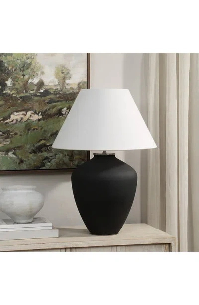 Renwil Jennie Ceramic Table Lamp In Black