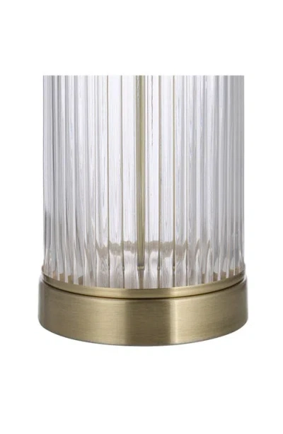 Renwil Ocala Set Of 2 Glass Table Lamps In Metallic