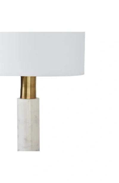 Renwil Pirot Tall Marble Table Lamp In Multi
