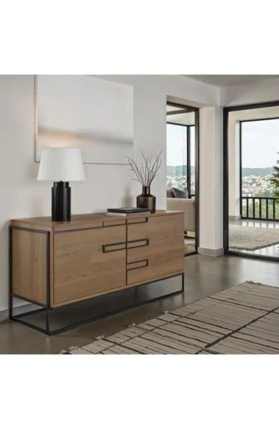 Renwil Stilus Wood Table Lamp In Multi