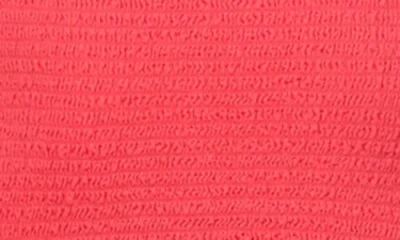 L*space Lspace Misha Smocked Bodice Cover-up Cotton Maxi Dress In Red