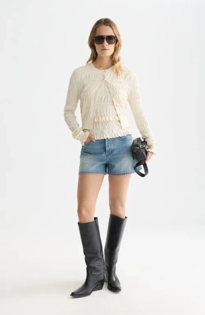 Scotch & Soda Smocked Tank Top In White