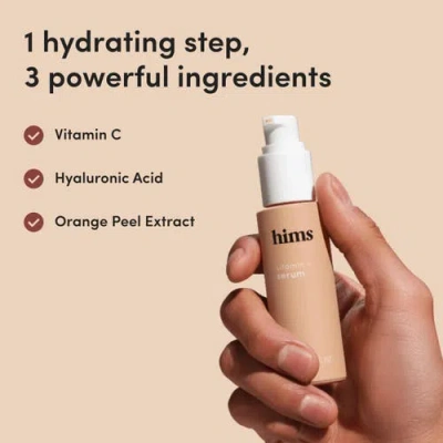 Hims & Hers Vitamin C Serum Brightening, Balancing, Lightweight Facial Treatment In Nude
