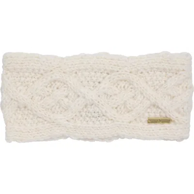 Ralph Lauren Lauren  Large Cable Headband In White