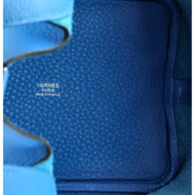 Pre-owned Hermes  Hermes Picotin Lock Bag Clemence Pm In Neutral