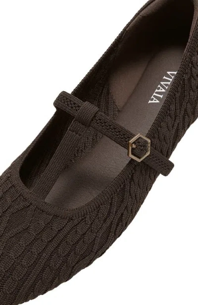 Vivaia T-bar Ballet Flats In Brown