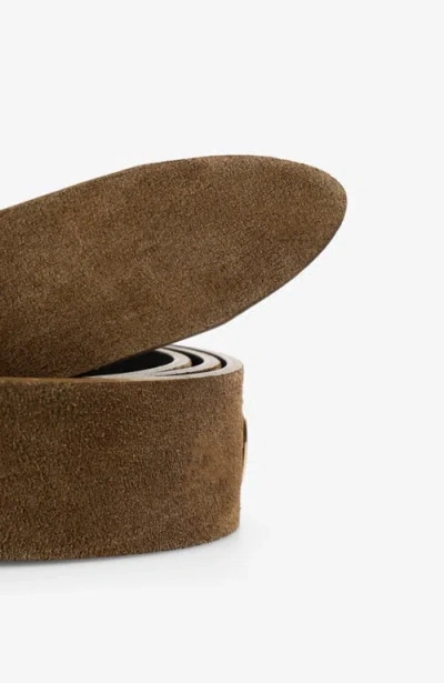 Scalpers New Winter Eyelet Belt In Brown