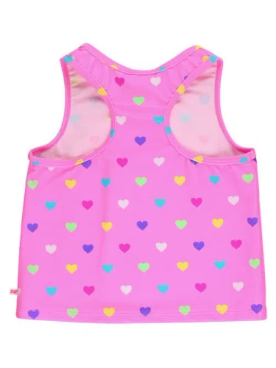Rufflebutts Girls Upf50+ Active Tank Top In Pink