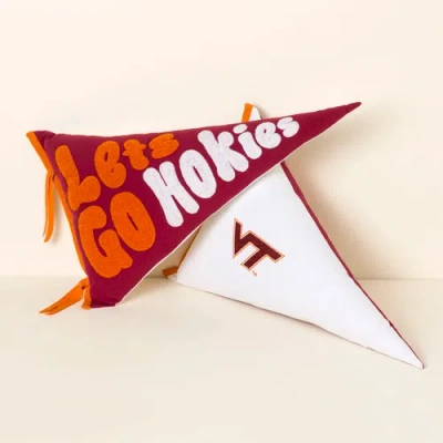 Uncommon Goods Your College Cheer Pennant Pillow In Multi