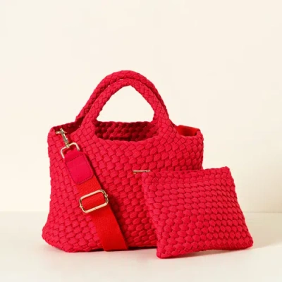 Uncommon Goods Woven Shoelace Crossbody By Sol And Selene Inc In Animal Print