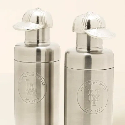 Uncommon Goods Batter Up Mlb Cocktail Shaker & Bar Tool Set In Silver