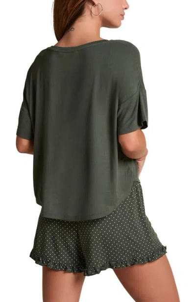 Hunkemoller Hunkemöller Jersey Pyjama Set In Green