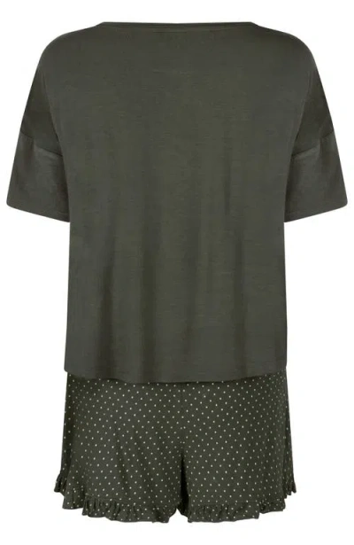 Hunkemoller Hunkemöller Jersey Pyjama Set In Green