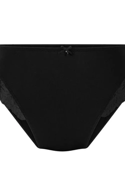 Hunkemoller Hunkemöller Lily High Waisted Rio Brief In Black