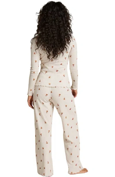 Hunkemoller Hunkemöller Pointelle Pyjama Set In White