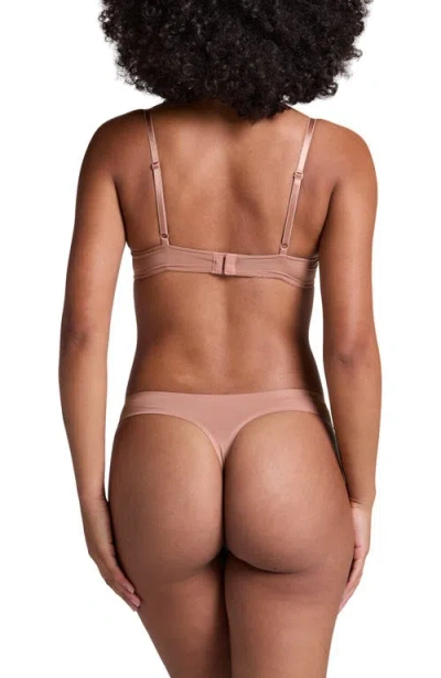 Hunkemoller Hunkemöller Plunge Padded Underwired Bra In Brown