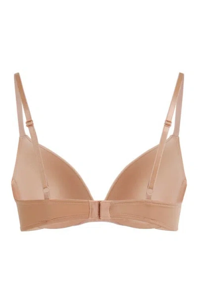 Hunkemoller Hunkemöller Plunge Padded Underwired Bra In Brown