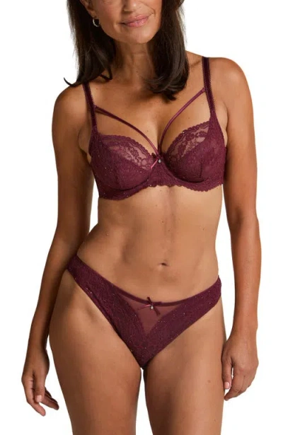 Hunkemoller Hunkemöller Isadora Non-padded Underwired Bra In Brown