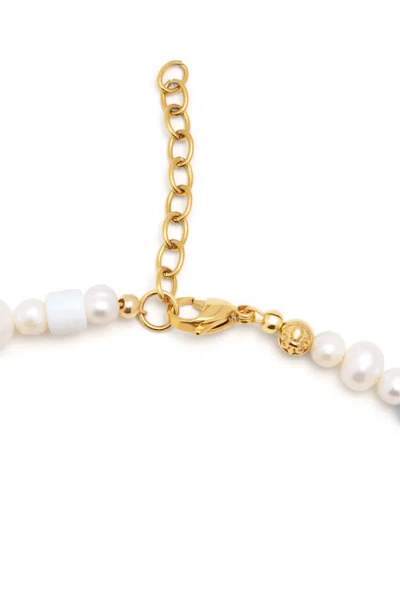 Nialaya Panda Assorted Bead Pearl Necklace