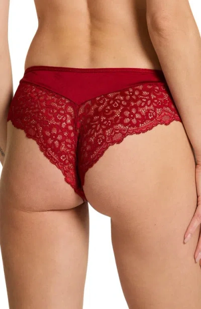 Hunkemoller Hunkemöller Marine Brazilian In Red