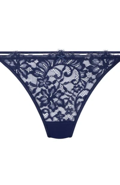 Hunkemoller Hunkemöller Isabella Thong In Blue