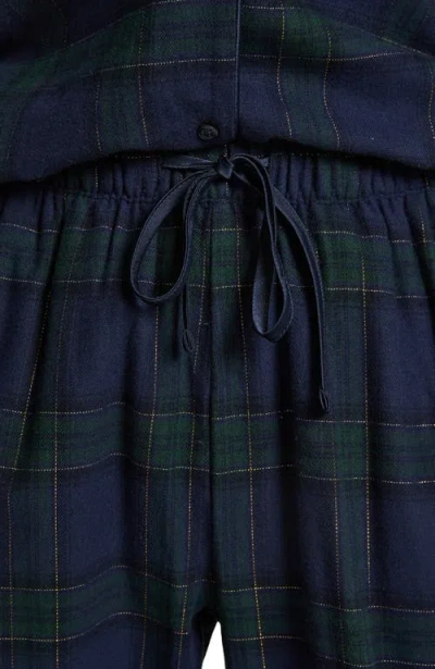 Hunkemoller Hunkemöller Flannel Pyjama Pants In Blue