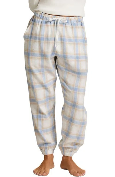 Hunkemoller Hunkemöller Flannel Pyjama Pants In Blue