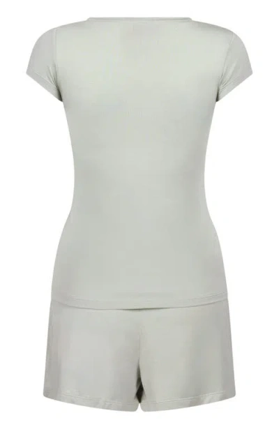 Hunkemoller Hunkemöller Pyjama Set Jersey In Gray