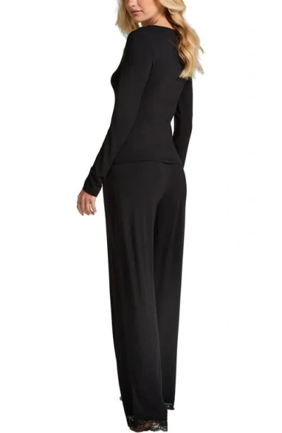 Hunkemoller Hunkemöller Pajama Set In Black