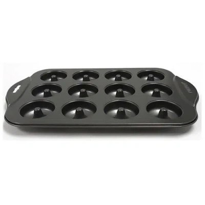 Norpro Nonstick 12-cavity Mini Donut Pan In Black