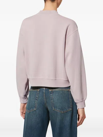 Isabel Marant Étoile Simony Embroidered Sweatshirt In Pink