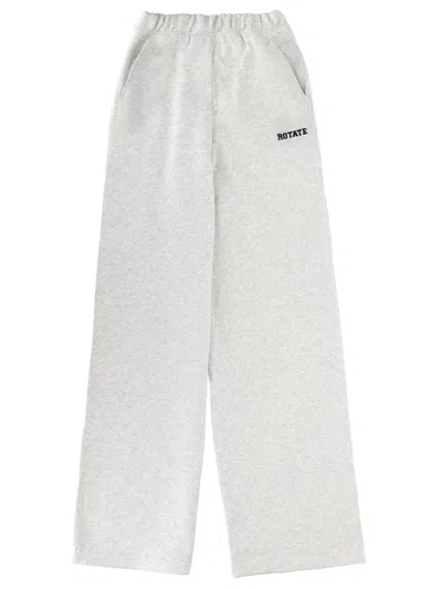 Rotate Birger Christensen Tailored Trousers Featuring Discreet Side Pockets In White