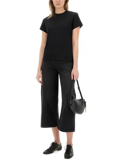 Studio Nicholson T-shirt Marine In Black