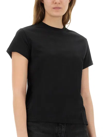 Studio Nicholson T-shirt Marine In Black