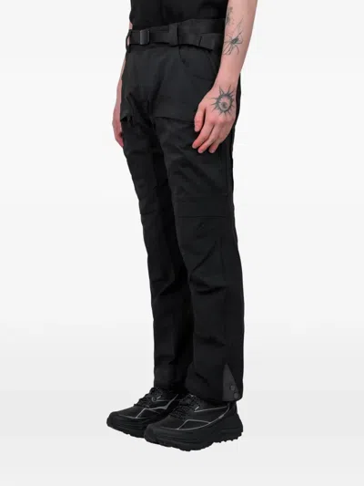 Klättermusen Gere 3.0 Belted Zip-up Trousers In Black